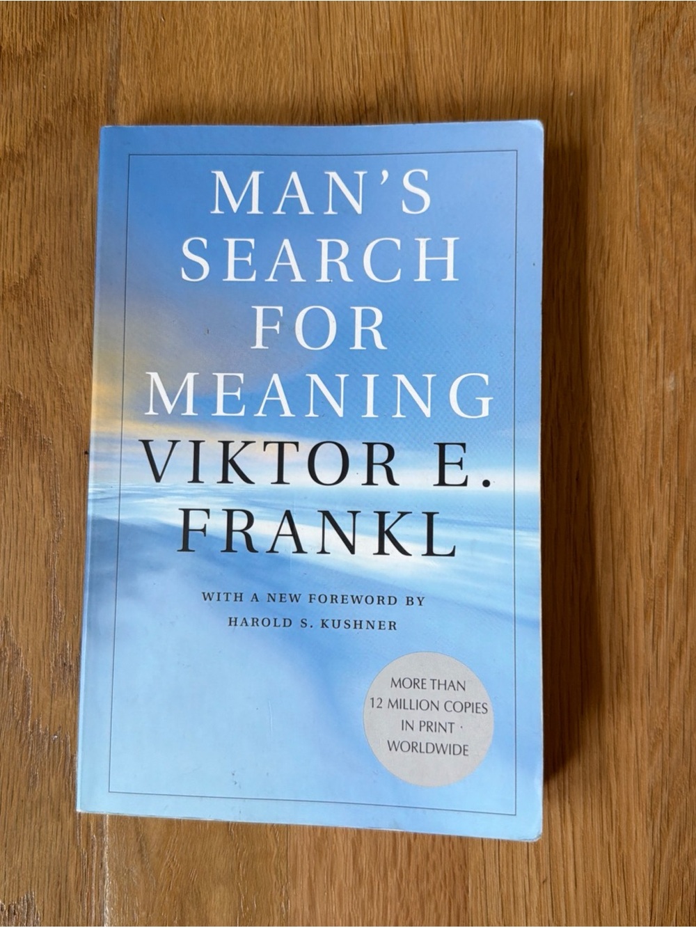 Man’s Search for Meaning Paperback Book